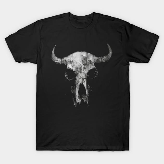 Bull's skull T-Shirt by Delicious Art